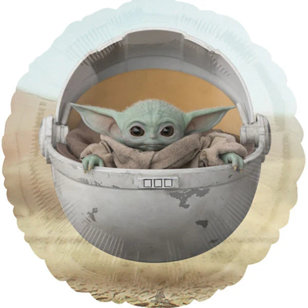 Anagram 18 inch Star Wars Mandalorian The Child Foil Balloon_4224101-500__89025.webp
